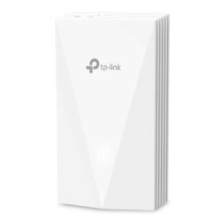 TP-LINK - TP-LINK (EAP655-WALL) AX3000 Wall Plate Wi-Fi 6 Access Point, Dual Band, PoE, 3x GB LAN, OFDMA, Free Software