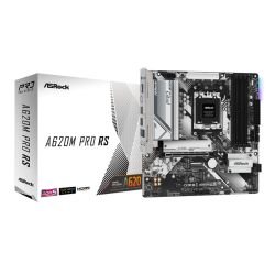 ASROCK – Asrock A620M PRO RS, AMD A620, AM5, Micro ATX, 4 DDR5, HDMI, DP, GB LAN, PCIe4, RGB, 3x M.2 ASROCK – Asrock A620M PRO RS, AMD A620, AM5, Micro ATX, 4 DDR5, HDMI, DP, GB LAN, PCIe4, RGB, 3x M.2