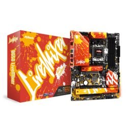 ASROCK - Asrock B650 LIVEMIXER, AMD B650, AM5, ATX, 4 DDR5, HDMI, DP, 2.5G LAN, PCIe4, RGB, 3x M.2
