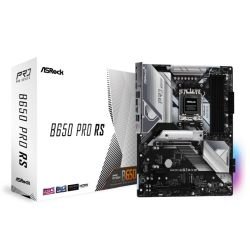 ASROCK - Asrock B650 PRO RS, AMD B650, AM5, ATX, 4 DDR5, HDMI, DP, 2.5G LAN, PCIe4, RGB, 3x M.2