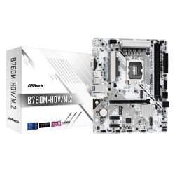 ASROCK – Asrock B760M-HDV/M.2, Intel B760, 1700, Micro ATX, 2 DDR5, VGA, HDMI, DP, 2.5G LAN, PCIe4, 2x M.2 ASROCK – Asrock B760M-HDV/M.2, Intel B760, 1700, Micro ATX, 2 DDR5, VGA, HDMI, DP, 2.5G LAN, PCIe4, 2x M.2