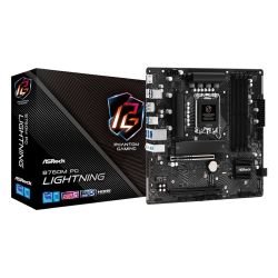 ASROCK – Asrock B760M PG LIGHTNING, Intel B760, 1700, Micro ATX, 4 DDR5, HDMI, DP, 2.5G LAN, PCIe5, 3x M.2 ASROCK – Asrock B760M PG LIGHTNING, Intel B760, 1700, Micro ATX, 4 DDR5, HDMI, DP, 2.5G LAN, PCIe5, 3x M.2
