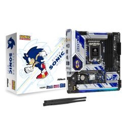 ASROCK – Asrock B760M PG SONIC WIFI, Intel B760, 1700, Micro ATX, 4 DDR5, HDMI, DP, eDP, Wi-Fi 6E, 2.5G LAN, PCIe5, 3x M.2, RGB, Animated Sonic Ring ASROCK – Asrock B760M PG SONIC WIFI, Intel B760, 1700, Micro ATX, 4 DDR5, HDMI, DP, eDP, Wi-Fi 6E, 2.5G LAN, PCIe5, 3x M.2, RGB, Animated Sonic Ring