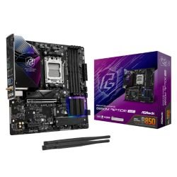 ASROCK – Asrock B850M RIPTIDE WIFI, AMD B850, AM5, Micro ATX, 4 DDR5, HDMI, DP, Wi-Fi 7, 2.5G LAN, RGB, 3x M.2 ASROCK – Asrock B850M RIPTIDE WIFI, AMD B850, AM5, Micro ATX, 4 DDR5, HDMI, DP, Wi-Fi 7, 2.5G LAN, RGB, 3x M.2