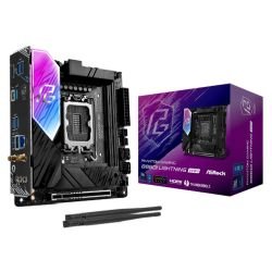 ASROCK - Asrock B860I LIGHTNING WIFI, Intel B860, 1851, Mini ITX, 2 DDR5, HDMI, TB4, Wi-Fi 6E, 2.5G LAN, RGB, 2x M.2
