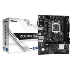 ASROCK - Asrock H510M-HDV/M.2 SE, Intel H510, 1200, Micro ATX, 2 DDR4, VGA, DVI, HDMI, M.2