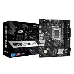 ASROCK - Asrock H610M-H2/M.2 D5, Intel H610, 1700, Micro ATX, 2 DDR5, 2 HDMI, GB LAN, PCIe4, 1x M.2