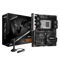 ASROCK – Asrock TRX50 WS, Workstation, AMD TRX50, sTR5, EATX, 4 DDR5 ECC, Wi-Fi 6E, 10G & 2.5G LAN, SlimSAS, MCIO, PCIe5, 2x M.2 ASROCK - Asrock TRX50 WS, Workstation, AMD TRX50, sTR5, EATX, 4 DDR5 ECC, Wi-Fi 6E, 10G & 2.5G LAN, SlimSAS, MCIO, PCIe5, 2x M.2