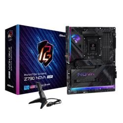 ASROCK - Asrock Z790 NOVA WIFI, Intel Z790, 1700, ATX, 4 DDR5, HDMI, DP, Wi-Fi 7, 2.5G LAN, PCIe5, RGB, 6x M.2