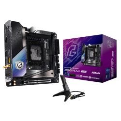 ASROCK - Asrock Z890I NOVA WIFI, Intel Z890, 1851, Mini ITX, 2 DDR5, HDMI, 2 TB4, Wi-Fi 7, 5G LAN, RGB, 3x M.2
