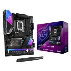 ASROCK - Asrock Z890 LIGHTNING WIFI, Intel Z890, 1851, ATX, 4 DDR5, HDMI, 2 TB4, Wi-Fi 7, 2.5G LAN, RGB, 4x M.2