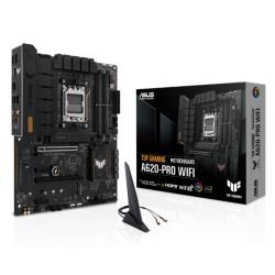 ASUS - Asus TUF GAMING A620-PRO WIFI, AMD A620, AM5, ATX, 4 DDR5, HDMI, DP, Wi-Fi 6, 2.5G LAN, PCIe4, 2x M.2