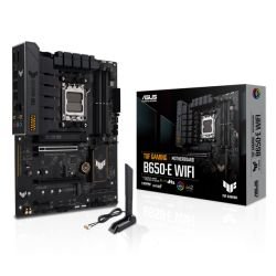 ASUS - Asus TUF GAMING B650-E WIFI, AMD B650, AM5, ATX, 4 DDR5, HDMI, DP, Wi-Fi 6E, 2.5G LAN, PCIe4, 3x M.2
