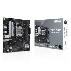 ASUS - Asus PRIME B650M-R, AMD B650, AM5, Micro ATX, 2 DDR5, HDMI, 2.5G LAN, PCIe4, 2x M.2