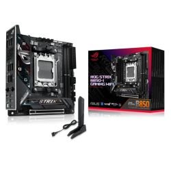 ASUS - Asus ROG STRIX B850-I GAMING WIFI, AMD B850, AM5, Mini ITX, 2 DDR5, HDMI, Wi-Fi 7, 2.5G LAN, 2x M.2