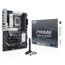 ASUS - Asus PRIME B860-PLUS WIFI, Intel B860, 1851, ATX, 4 DDR5, HDMI, DP, Wi-Fi 6E, 2.5G LAN, 2x M.2
