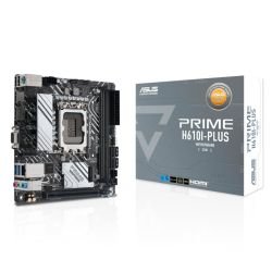 ASUS - Asus PRIME H610I-PLUS-CSM - Corporate Stable Model, Intel H610, 1700, Mini ITX, 2 DDR5, VGA, HDMI, DP, 1x M.2