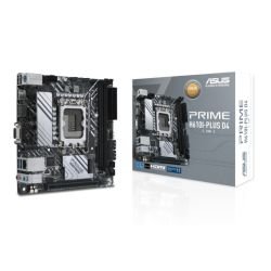 ASUS - Asus PRIME H610I-PLUS D4-CSM - Corporate Stable Model, Intel H610, 1700, Mini ITX, 2 DDR4, VGA, HDMI, DP, 1x M.2