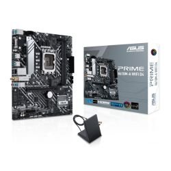 ASUS - Asus PRIME H610M-A WIFI D4, Intel H610, 1700, Micro ATX, 2 DDR4, VGA, HDMI, DP, Wi-Fi, PCIe4, 2x M.2