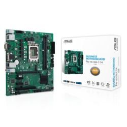 ASUS - Asus PRO H610M-C D4-CSM - Corporate Stable Model, Intel H610, 1700, Micro ATX, 2 DDR4, VGA, HDMI, DP, PCIe4, 1x M.2