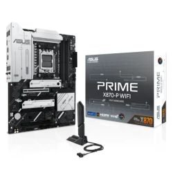 ASUS - Asus PRIME X870-P WIFI, AMD X870, AM5, ATX, 4 DDR5, HDMI, 2 USB4, Wi-Fi 7, 2.5G LAN, 4x M.2