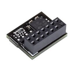 ASUS - Asus (TPM-SPI) TPM Module, 14-1 pin & SPI Interface, Securely Stores Keys, Data, Passwords & Digital Certificates