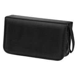 HAMA – Hama CD/DVD/Blu-Ray Disc Wallet, Up to 20 Discs, Black HAMA – Hama CD/DVD/Blu-Ray Disc Wallet, Up to 20 Discs, Black