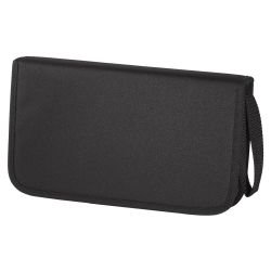 HAMA - Hama CD/DVD/Blu-Ray Disc Wallet, Up to 64 Discs, Black