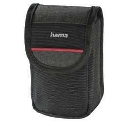 HAMA - Hama Valletta 60L Compact Camera Case, Belt Loop, Black, 6 x 4 x 11 cm Compartment