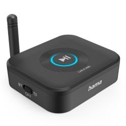 HAMA - Hama (Link.it solo) Bluetooth Audio Adapter, Retrofit Bluetooth to Old Stereo Systems via 3.5mm Jack, microSD Slot