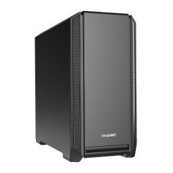 BEQUIET - Be Quiet! Silent Base 601 Gaming Case, E-ATX, 2 x Pure Wings 2 Fans, PSU Shroud, Black