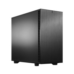 FRACTAL - Fractal Design Define 7 (Black Solid) Gaming Case, E-ATX, Multibracket, 3 Fans, Fan Hub, Silence-optimized, USB-C