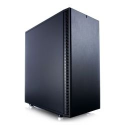 FRACTAL - Fractal Design Define C (Black Solid) Quiet Gaming Case, ATX, 2 Fans, ModuVent Technology, PSU Shroud, Optional Top Filter