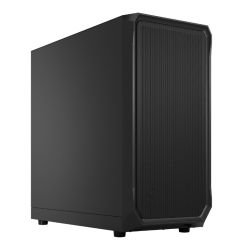 FRACTAL - Fractal Design Focus 2 (Black Solid) Gaming Case, ATX, 2 Fans, Mesh Front, Innovative Shroud System