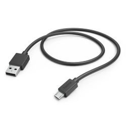 HAMA – Hama USB-A to Micro USB Quick Charging Cable, USB 2.0, 1 Metre, Black HAMA – Hama USB-A to Micro USB Quick Charging Cable, USB 2.0, 1 Metre, Black