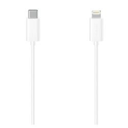 HAMA – Hama Charging/Data USB-C to Lightning Cable, 480Mbps, 1.5 Metre, White, MFI Certified HAMA – Hama Charging/Data USB-C to Lightning Cable, 480Mbps, 1.5 Metre, White, MFI Certified