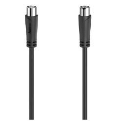 HAMA – Hama Antenna Cable, Coax Male to Coax Female, 90dB, 1.5 Metre, Black