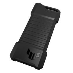 ASUS - Asus TUF GAMING AS1000 1TB NVMe External SSD, USB 3.2 Gen2 Type-C, IP66 Water & Dust Resistant, Military-Grade Drop Resistant