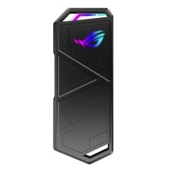 ASUS - Asus ROG STRIX ARION M.2 NVMe SSD Caddy, USB 3.2 Gen2 Type-C, Aluminium, Thermal Pads, RGB Lighting, Hanger & USB-A Cable inc.
