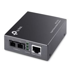 TP-LINK – TP-LINK (MC210CS) Gigabit Single-Mode Media Converter, 1x GB Auto-Negotiation RJ45, up to 20km TP-LINK – TP-LINK (MC210CS) Gigabit Single-Mode Media Converter, 1x GB Auto-Negotiation RJ45, up to 20km
