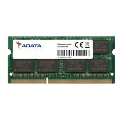 ADATA - ADATA Premier 8GB, DDR3L, 1600MHz (PC3-12800), CL11, SODIMM Memory *Low Voltage 1.35V*