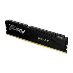 KINGSTON - Kingston Fury Beast 16GB, DDR5, 5200MHz (PC5-38400), CL40, 1.25V, ECC, XMP 3.0, PMIC, DIMM Memory