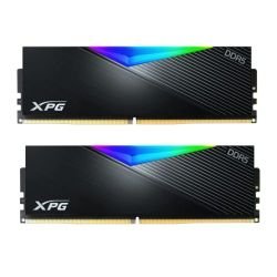 ADATA - ADATA XPG Lancer RGB 32GB Kit (2 x 16GB), DDR5, 6400MHz, CL32, 1.4V, ECC, AMD EXPO & Intel XMP 3.0, PMIC, DIMM Memory