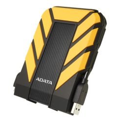 ADATA - ADATA 1TB HD710 Pro Rugged External Hard Drive, 2.5", USB 3.1, IP68 Water/Dust Proof, Shock Proof, Yellow