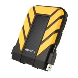 ADATA - ADATA 2TB HD710 Pro Rugged External Hard Drive, 2.5", USB 3.1, IP68 Water/Dust Proof, Shock Proof, Yellow