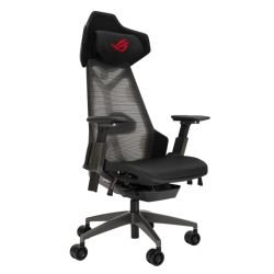 ASUS - Asus ROG Destrier Ergo Gaming Chair, Cyborg-Inspired Design, Versatile Seat Adjustments, Mobile Gaming Arm Support, Acoustic Panel