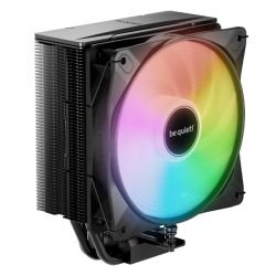 BEQUIET - Be Quiet! BK040 Pure Rock 3 LX ARGB Heatsink & Fan, Intel & AMD Sockets, Light Wings LX ARGB Fan, 4 High-Performance Heatpipes, 190W TDP