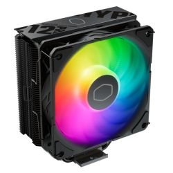 COOLER MASTER - Cooler Master Hyper 212 Pro ARGB Heatsink & Fan, Intel & AMD Sockets, Loop Dynamic SickleFlow Fan, Aluminium Fins, 4x Heatpipes, 230W TDP