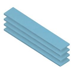 ARCTIC - Arctic TP-3 Premium Performance Gap Filler Thermal Pads (4-Pack), Easy Installation, 120 x 120 mm, 1.5 mm Thick, Blue
