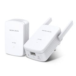 MERCUSYS – Mercusys (MP510 KIT) 300Mbps Wireless N Powerline Adapter Kit, AV2 1000, 1-Port MERCUSYS – Mercusys (MP510 KIT) 300Mbps Wireless N Powerline Adapter Kit, AV2 1000, 1-Port